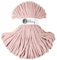 Bobbiny Jumbo Makramee-Schnur, 9 mm, Pastellrosa, 100 m
