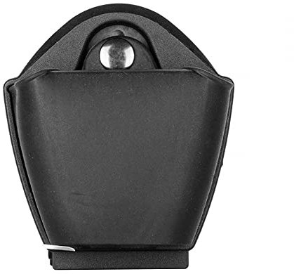 Handschellen Holster, Polizei Handschellenhalter, 360° Drehbar Schnellzug Handschellenetui mit Schnellverschluss für Polizisten, Militär, Outdoor, Schw