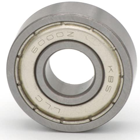 Parts and Parts Rillenkugellager 6000 2Z, 10x26x8mm, DIN 625 ISO 15, Hochgeschwindigkeits-Radiallager, reibungsarm, leichtgängig, ideal für Fahrzeuggetriebe und Industriemaschinen