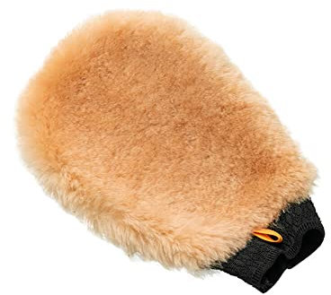 M MOTOS Coche Premium Limpieza Guante Limpiador de Calidad Profesional Oveja Lana Fibras