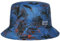 Stetson Vilco Bucket Leinenhut - Hut aus Leinen - Sommerhut mit floralem Design - Made in The EU - Damen & Herren - Frühjahr/Sommer blau M (56-57 cm)