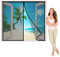 Fliegengitter Fenster Magnet, 170x125 cm Fliegengitter BalkonFenster Fliegengitter Fenster Ohne Bohren Fliegenvorhang BalkonFenster Fliegengitter Magnet Fliegengitter Fenster, Schwarz P