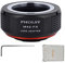 PHOLSY Objektivadapter für Schraubmontage-Objektiv M42 42mm auf Fujifilm X Kameragehäuse, M42 auf Fuji X, M42 auf FX, 42mm-FX
