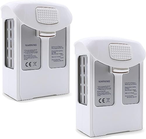 for Phantom 4 Battery 15.2V 5870mAh,High Capacity Intelligent Flight Replacement Battery Pack for DJI Phantom 4 Series Drone,DJI Phantom 4 Phantom 4 Pro,Phantom 4 Pro V2.0,Phantom 4 Advanced（2PCS）