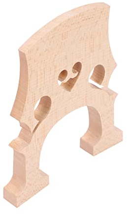 Ersatzteile für Cellobrücken aus Ahornholz für 4/4 3/4 Celli, Solide und Langlebig, Hervorragende Klangqualität (4/4)