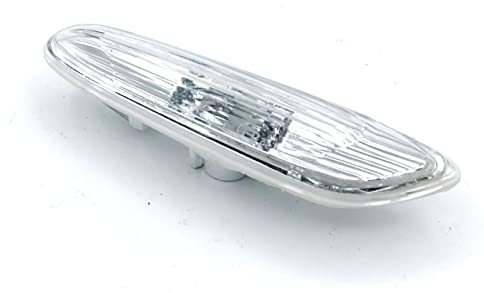 HZ-DESIGN Blinker Seitenblinker in Weiß Links Fahrerseite kompatibel mit 1er E81 E82 E87 E88