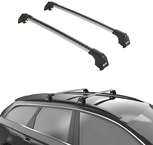 TURTLE kompatibel mit Audi Q3 (F3) 2019-2024 Air2 Dachträger | GRAU