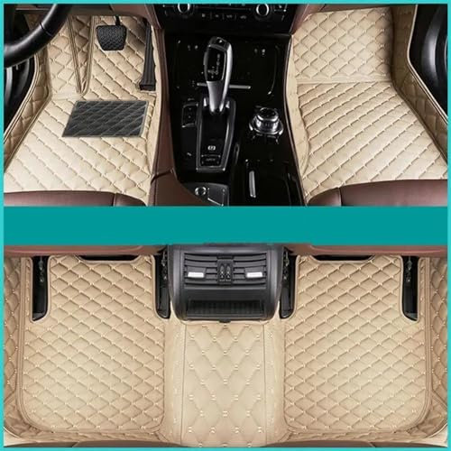 WIRMEC Fußpolster Für Mercedes Für Benz Für Viano W639 2006 2007 2008 2009 2010 Custom Car Fußmatten Teppich Abdeckung Innen Zubehör Auto Fußmatten (Color : LIGHE BEIGE)