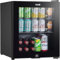 50L Tabletop Beer & Drinks Mini Fridge - 64x 330ml Cans Worktop Cooler Black