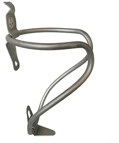 Leichter Titan-Flaschenhalter, Metallfarbe, perfekt für Radsportbegeisterte
