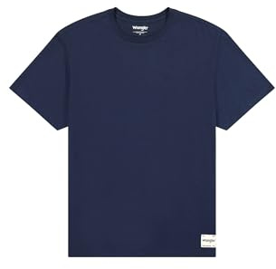 Wrangler - T Shirt Herren - Relaxed Fit - Ss Solid Tee - Aloe