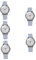 GALPADA 5 Pz orologio quarzo ladies watch women watch orologio per le donne guarda ragazzi braccialetti bambina orologio squisito ornamento orologio femminile pelle