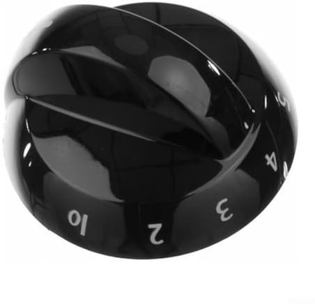 Black Control Knobs, Stove Knob Gas Oven Range Control Knob Assembly For Gas Ovens, Ranges, 316220002 (Pack Of 1)