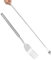 DRERIO Teleskopgabel Ausziehbare Gabel Lange 22-64 cm Edelstahl Teleskop gabel Besteck, lange gabel zum ausziehen fonduegabeln Besteck für BBQ Toasten Abendessen Obst Dessert (1 Stück)