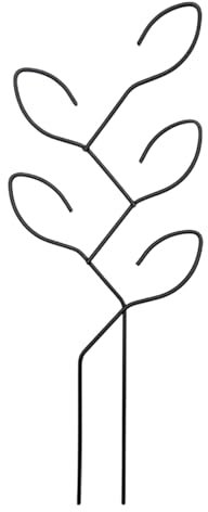 FmtwPhn Rankgitter für Pflanzen, Rankgitter in Blattform, stabil, robust, rostfrei, für Zimmerpflanzen, Ständer für Gemüse, Ranken, Efeu, Blumen, Zimmerpflanze