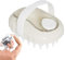 Shampoo Brush - Scalp Massager - Silicone Hair Scalp Massager With Soft Bristles - Head Exfoliator Brush For Stress , Deep Cleaning, Home Spa, Wet Or Dry Hair, Shower Use, Relaxation