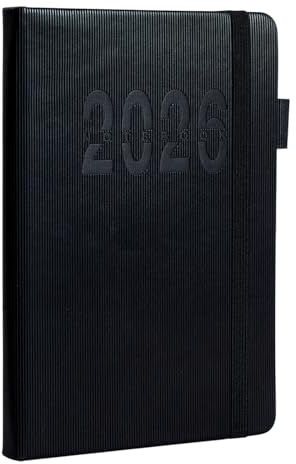 Planer 2026 A5 Vertikale Streifen Journal Notizbuch Planer