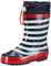 Playshoes Stivali di Gomma Unisex - Bambini e ragazzi, Blu (Maritim), 24/25 EU
