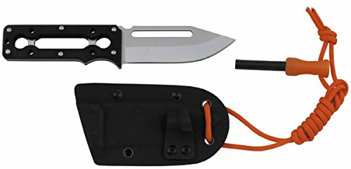 Fox Outdoor Messer,Outlive, G10-Griff, Kydex Scheide, Feuerstarter