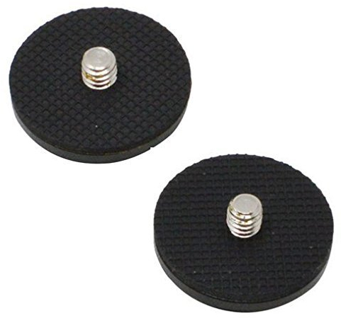 Nicama Screw Replacement Camera Hubs, Mounts for Nicama Camera Carrying Chest Harness (2 Pack)