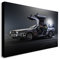 Fab Canvas Zurück in die Zukunft DeLorean Leinwanddruck, gerahmt, 81,3 x 61 cm, für Wohnzimmer, Schlafzimmer