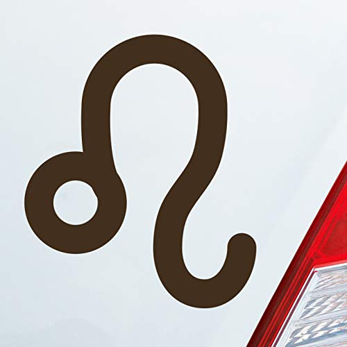 Hellweg Druckerei Löwe Leo Sternzeichen Sterne Horoskop Auto Aufkleber Sticker Heckscheibenaufkleber