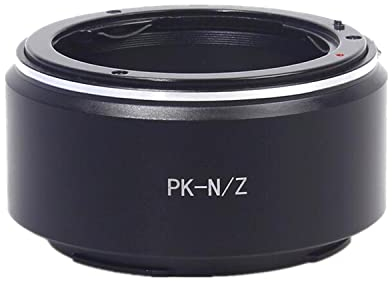 PK-Niko Z Objektivadapter Adapterring,für Pentax PK K Mount Objektiv Kompatibel für Nikon Z 7 und für Nikon Z 6 Spiegellose Vollformatkamera,PK to Niko Z Lens Adapter
