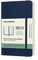 Moleskine - 18-Monats Wochenplaner/Terminplaner, Terminkalender 2021/2022, Wochennotizbuch mit Softcover und elastischem Verschluss, Format Pocket/A6 9 x 14 cm, Farbe Saphirblau, 208 Seiten