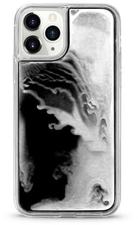 Yatchen Liquid Fluorescent Case for iPhone 7 / 8 /SE2,Luxury Fun Glow in The Darkness Quicksand Clear Hard PC + Soft TPU Bumper Luminous Shockproof Protector (Green, iPhone 7 / 8 /SE2)