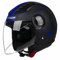 Casco De Moto Casco Convertible para Ciclomotor, Casco De Moto para Adultos 3/4 Retro Casco De Scooter Retro para Hombres Y Mujeres, Aprobado por ECE