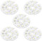 sourcing map COB LED Luz Chip Cuenta 5W 120lm 4000-4500K 40mm 15-17VDC Energía Ahorro Bombilla para Foco Proyector Reemplazo Natural Blanco 10uds