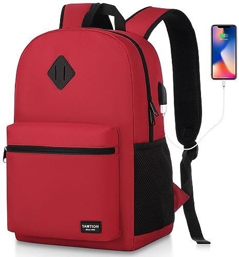 YAMTION Zaino Porta PC Donna Zaino Ragazza,Zaino Scuola Superiore Zaino Scuola Media per università