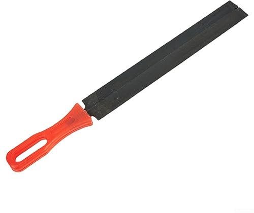 Oniissy 8inch Hardened Steel File Flat, Household Steel File Hand Sharpening Tools Saw Files Hand Saw for Saw Scissors Sickle Machetes Trimmer
