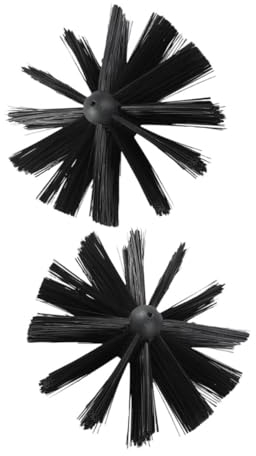 IMIKEYA 2stücke Schornsteinbürste Reinigungsbürste Für Kamin Schornstein Kanal Reiniger Pinsel Kamin Vent Lint Kehr Werkzeug