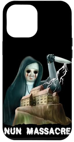Hülle für iPhone 15 Plus Nonne Massacre Survival Horror Game Maniac