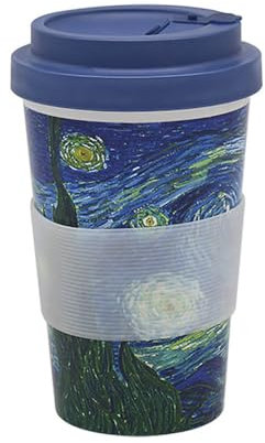 Van Gogh's Starry Night Design Travel Mug (Recycled PET)