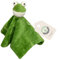 Cute Since 1999 Baby Schnuffeltuch & Kuscheltier ab 0 Monate - Frosch Schmusetuch für Junge & Mädchen - Sachen & Geschenk für Neugeborene - Bio Tier Kuscheltuch & Schnüffeltücher - 35 x 35 cm