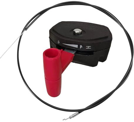 Euyehn Gaszug, Ersatz-Gashebel-Set, für Hofmaschinen, Rasenmäher, ergonomischer Mäher, Ersatzteile, Gaszug-Ersatz