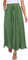 WUWUSKY Sommerhose Damen Leicht Lässige Palazzo Hose Elegant High Waist Baggy Freizeithose mit 2 Taschen,Army Green,XL
