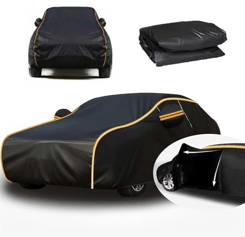 Telo Copertura per FIAT Tipo SW 4-Door,Copertura Auto Impermeabile Traspirante Telo Macchina Anti-UV Antipolvere Copriauto con Porta Cerniera Cinturini Antivento