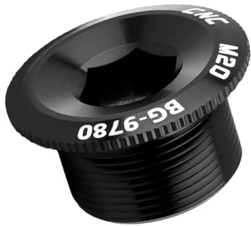 BUBEFSKD Roadbike Kurbelabdeckungen Schrauben 18/19/20mm Befestigungsschrauben Ersatz Aluminiumlegierungen Kurbel