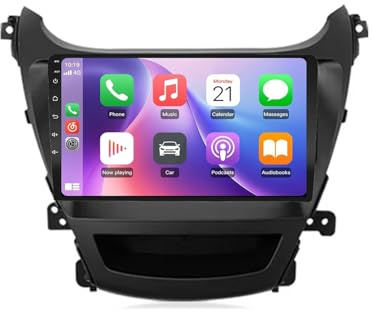 Auto Radio mit Bildschirm für Hyundai Santro Atos Prime 2003-2015 Bildschirm mit Bluetooth-Freisprecheinrichtung, Sprachassistent, Live-Navigation, Mirrorlink, Aux, 4 Kern 4G+64G