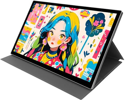 LICAEVEY Tableta de Dibujo con Pantalla HD Monitor de Gráficos 120 SRGB, Tableta de Dibujo de 11,6 Pulgadas con Sensibilidad a la Presión 16384, sin Batería para Enseñanza de Diseño
