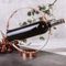 Thumbs Up Wine Bottle Holder & Pourer, Aluminium, Copper, 8.5 x 24 x 8.5 cm