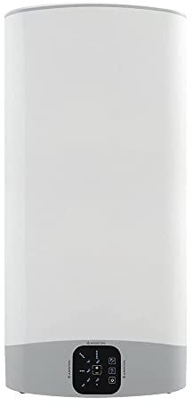 Ariston VELIS EVO - Scaldabagno elettrico ultra-piatto, multiposizione, risparmio energetico, 15% bianco, 45 litri