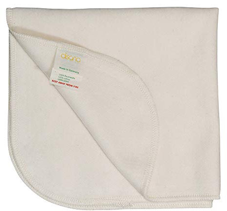 disana Molton-Einlage 40 x 40 cm Bio-Baumwolle, 5er Pack