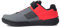 Crank Brothers Unisex Stamp Speed Lace Fahrradschuhe, Grau, Schwarz, Rot