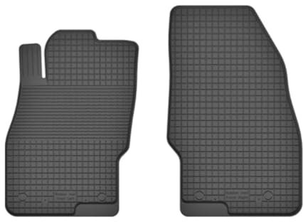 Gummimatten Automatten Gummifussmatten Gummi Fußmatten für Opel Adam Bj. 2012-2019 VORNE Fahrer-und Beifahrermatte UXux