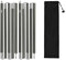Tentock Zeltstange, Teleskop Aufstellstange Aluminium Tarpstange Camping Planenstangen 46cm-190cm Verstellbares Zelt Stützstange für Sonnensegel Plane Baldachin