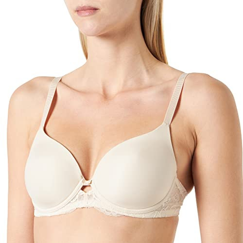 Triumph Womens Amourette Charm Whp01 Wired Padded Bra, Creamy Dream, 32DD UK
